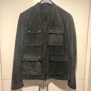 John Varvatos Star USA Leather Jacket Size M